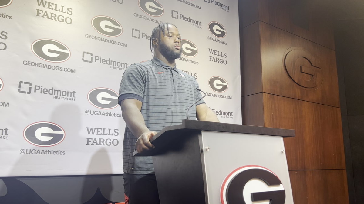 Georgia center Sedrick Van Pran met with the media on Wednesday and addressed the struggles of the Bulldog rushing attack through the first five games of the season.